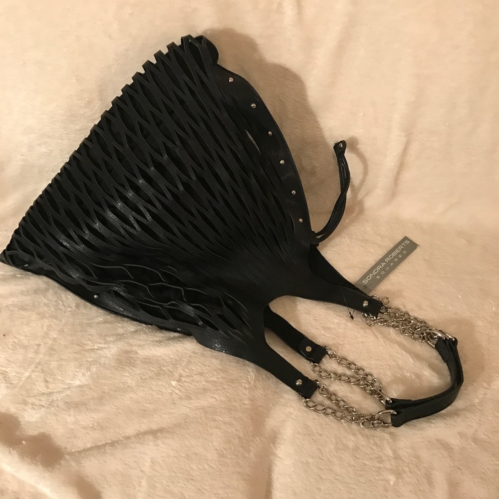 Sondra Roberts Mesh Hobo Bag